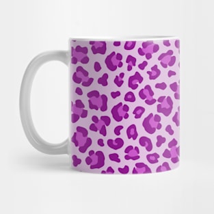 Purple Leopard Print Mug